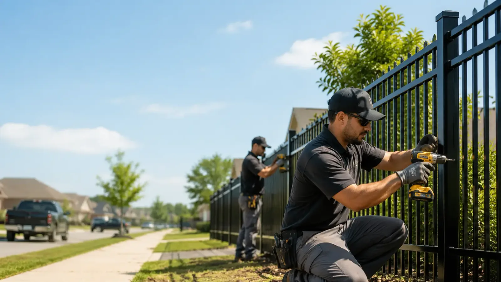 Metal Fence Installation in Greenbackville, VA